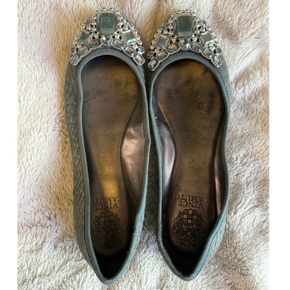 Vince Camuto Embellished Ballet Flats - Picture 2 of 3